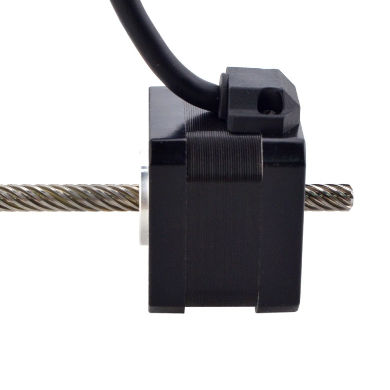 NEMA 17 Niet-captieve Acme Lineaire Stappenmotor 1.5A 34mm Stack Screw Lood 25.4mm (1) Loodlengte 200mm