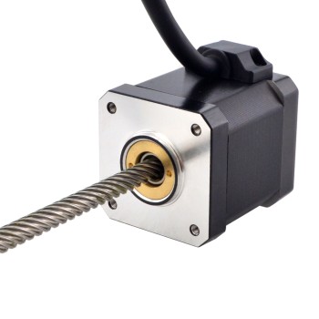 CN In de uitverkoop - NEMA 17 Niet-captieve Acme Lineaire Stappenmotor 2.5A 48mm Stack Screw Lood 25.4mm (1")