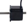 Nema 23 niet-vastzittend 56mm Stack 2.0A Lood 2mm (0,07874") Lengte 250mm - 23N22S2004AJ4-250RS | StepperOnline