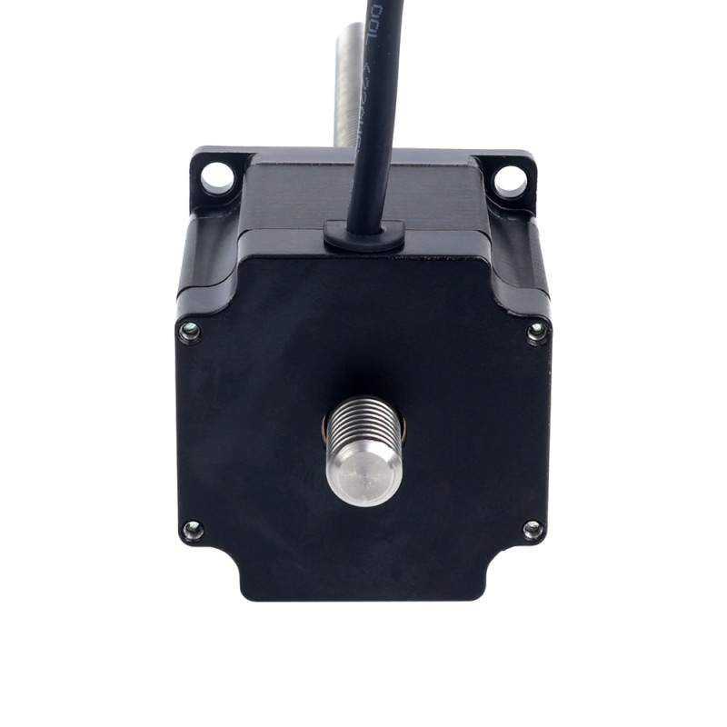Nema 23 niet-vastzittend 56mm Stack 2.0A Lood 2mm (0,07874") Lengte 250mm - 23N22S2004AJ4-250RS | StepperOnline