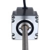 Nema 23 niet-vastzittend 56mm Stack 2.0A Lood 2mm (0,07874") Lengte 250mm - 23N22S2004AJ4-250RS | StepperOnline