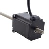 NEMA 23 Niet-captieve Acme Lineaire Stappenmotor 4.0A 75mm Stack Screw Lood 10.16mm (0.4) Loodlengte 250mm