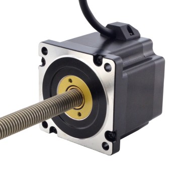 NEMA 34 Niet-captieve Acme Lineaire Stappenmotor 5,5A 76mm Stack Screw Lood 2,54mm (0,1") Loodlengte 300mm