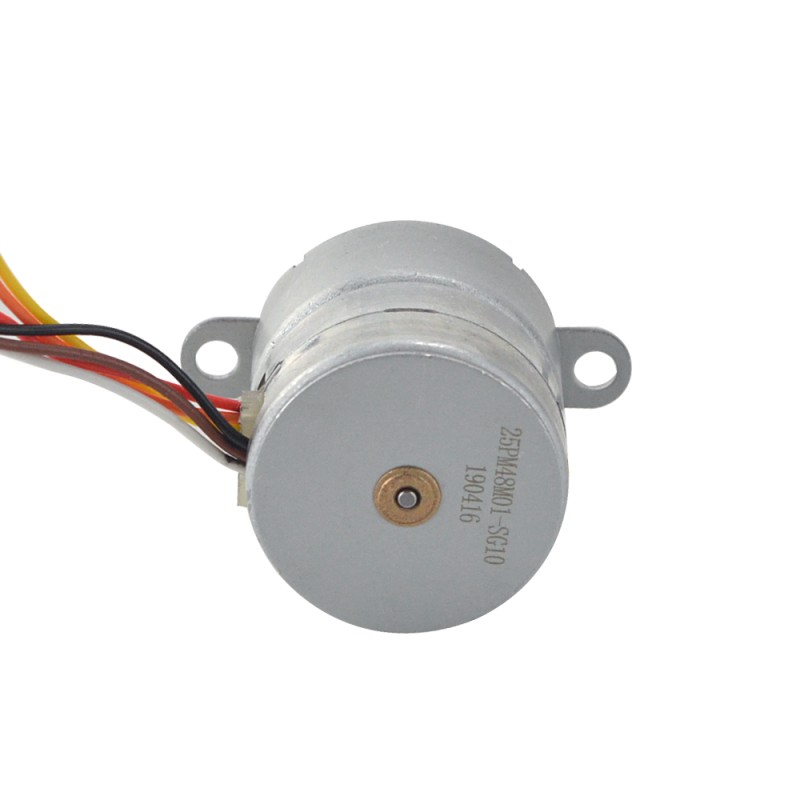 Φ25x25mm PM stappenmotor met tandwielverhouding 10:1 tandwielkast
