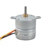 Φ25x25mm PM stappenmotor met tandwielverhouding 10:1 tandwielkast