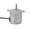 Φ25x25.5mm PM stappenmotor W/Wielsverhouding 30:1 Tandwielkast