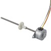 Φ25x15.7mm PM Externe Lineaire Stappenmotor 0.48A Lood 2.44mm/0.096 Lengte 110mm