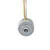 Φ25x15.6mm PM Niet-captieve Lineaire Stappenmotor 0.23A Lood 1mm/0.039 Lengte 50mm