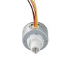 Φ25.2x15mm PM Captive Lineaire Stappenmotor 0.23A Lood 1mm/0.039 Reis 12mm