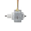 Φ25.2x15mm PM Captive Lineaire Stappenmotor 0.23A Lood 1mm/0.039 Reis 12mm