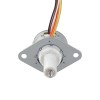 Φ25x15mm PM Captive Lineaire Stappenmotor 0.23A Lood 1mm/0.039 Reis 22mm