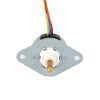 Φ25.2x15mm PM Captive Lineaire Stappenmotor 0.5A Lood 1.22mm/0.048 Reis 13.5mm