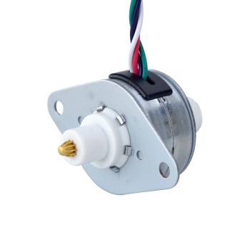 Φ25x15mm PM Captive Lineaire Stappenmotor 0.15A Lood 1.22mm/0.048" Reis 13.5mm