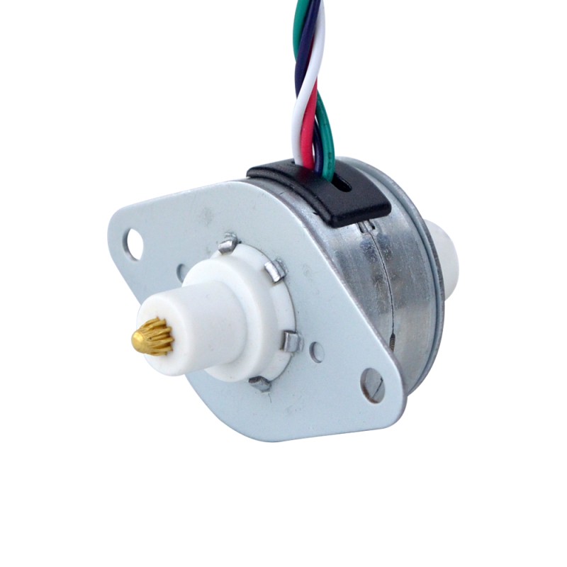 Φ25x15mm PM Captive Lineaire Stappenmotor 0.15A Lood 1.22mm/0.048 Reis 13.5mm