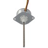 Φ35x17.5mm PM Niet-captieve Lineaire Stappenmotor 0.46A Lood 1.22mm/0.047 Lengte 139.7mm