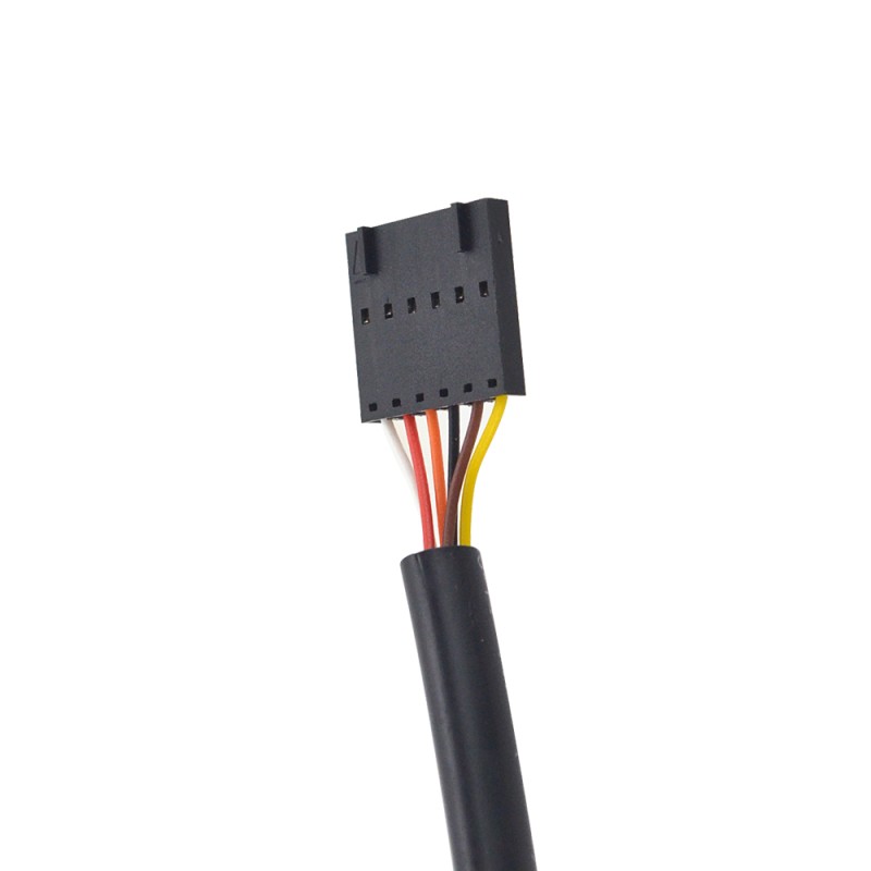 Φ35x17.5mm PM Niet-captieve Lineaire Stappenmotor 0.46A Lood 1.22mm/0.047 Lengte 139.7mm