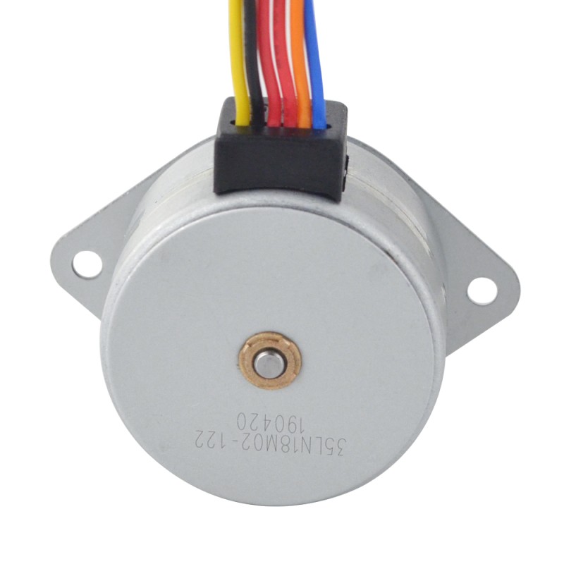 Φ35x22mm PM Externe lineaire stappenmotor 0.2A Lood 0.5mm/0.0197 Lengte 21.5mm
