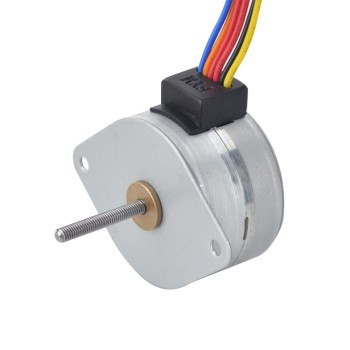CN In de uitverkoop - Φ35x22mm PM Externe lineaire stappenmotor 0.2A Lood 0.5mm/0.0197" Lengte 21.5mm