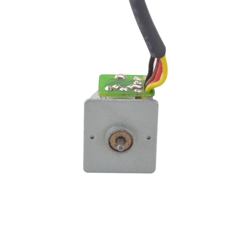 Φ15x12mm PM stappenmotor 18deg 2.45mN.m(0.347oz.in) 0.04A 4 draden