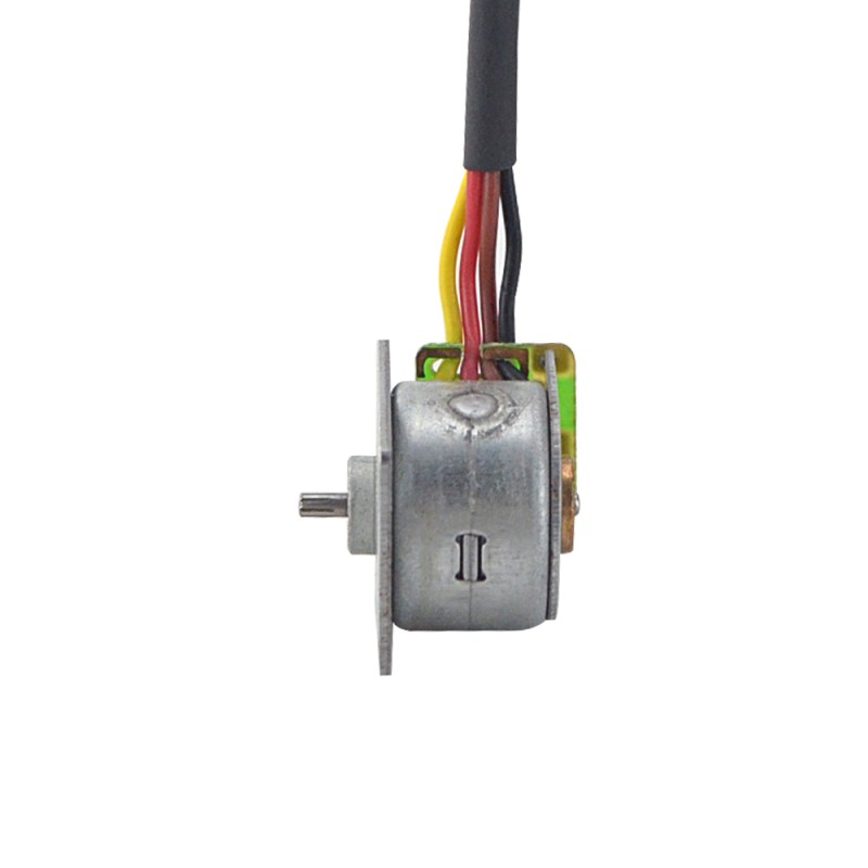 Φ15x12mm PM stappenmotor 18deg 2.45mN.m(0.347oz.in) 0.04A 4 draden
