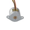 Φ20x18.5mm PM stappenmotor 18deg 12.25mN.m(1.735oz.in) 0.69A 4 draden