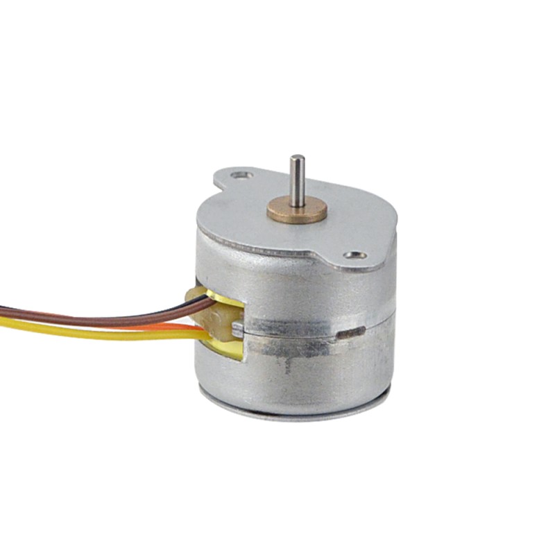 Φ20x18.5mm PM stappenmotor 18deg 12.25mN.m(1.735oz.in) 0.69A 4 draden