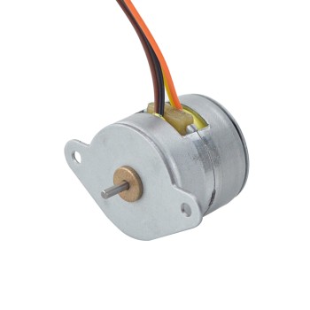 Φ20x18.5mm PM stappenmotor 18deg 12.25mN.m(1.735oz.in) 0.69A 4 draden