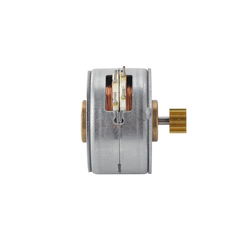 Φ25x16mm PM stappenmotor 15deg 12.25mN.m(1.735oz.in) 0.275A 4 draden