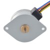 Φ35x22mm PM stappenmotor 7.5deg 53.9mN.m(7.634oz.in) 0.2A 4 draden