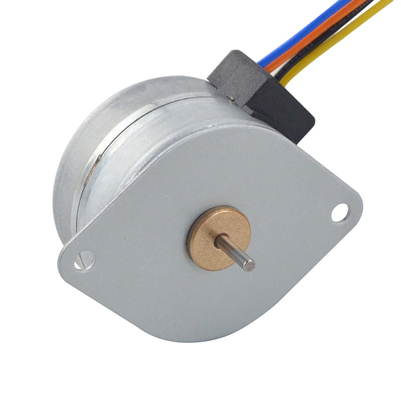Φ35x22mm PM stappenmotor 7.5deg 53.9mN.m(7.634oz.in) 0.2A 4 draden