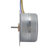 Φ35x22mm PM stappenmotor 7.5deg 53.9mN.m(7.634oz.in) 0.2A 4 draden