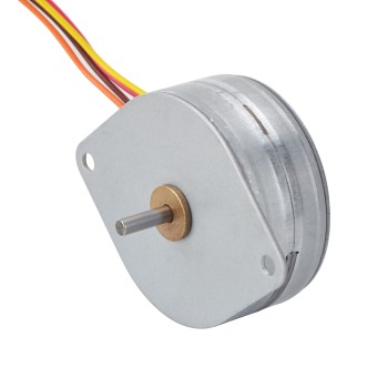 CN In de uitverkoop - Φ42x18mm PM stappenmotor 3.75deg 49mN.m(6.94oz.in) 0.42A 4 draden