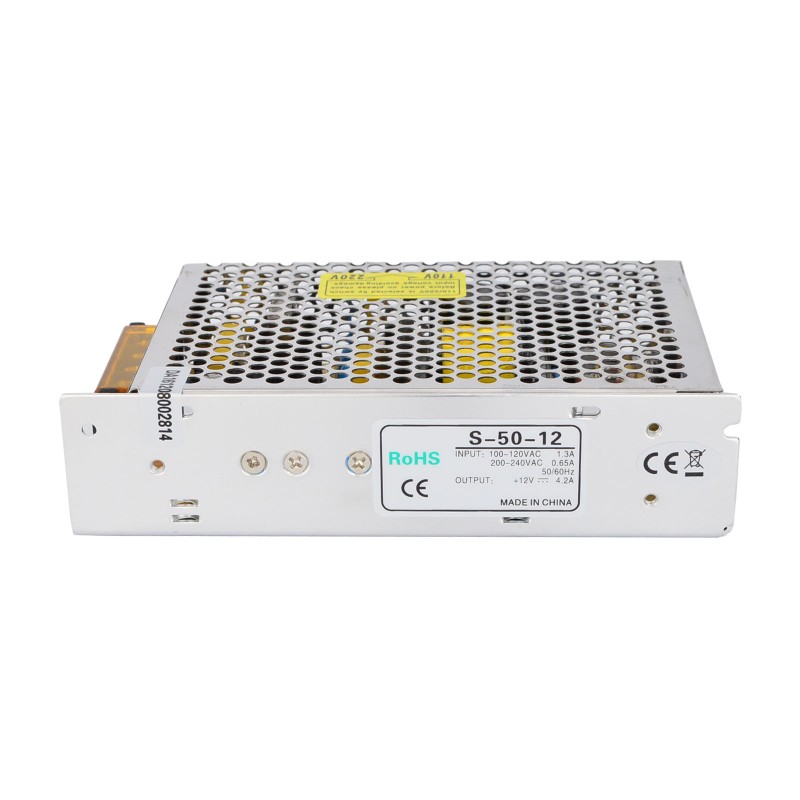50W 12V 4.2A 115/230V schakelende voeding Stepper Motor CNC router kits