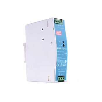 EDR-75-48 MEANWELL 76,8W 48VDC 1,6A 115/230VAC enkelvoudige uitgang Industriële DIN RAIL