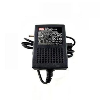 GST18A12-P1J MEANWELL 18W 12VDC 1,5A 115/230VAC AC-DC Betrouwbare Groene Industriële Adapter