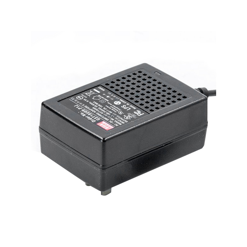 GST18U09-P1J MEANWELL 18W 9VDC 2A 115/230VAC AC-DC Betrouwbare Groene Industriële Adapter