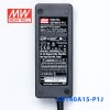 GST40A15-P1J MEANWELL 40W 15VDC 2,67A 115/230VAC AC-DC Betrouwbare Groene Industriële Adapter