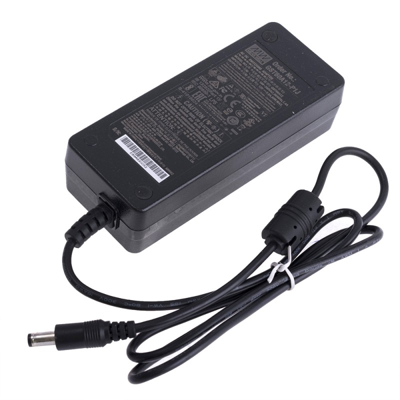 GST60A12-P1J MEANWELL 60W 12VDC 5A 115/230VAC AC-DC Betrouwbare Groene Industriële Adapter