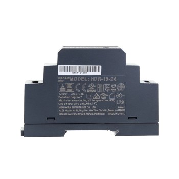 HDR-15-24 MEANWELL 15W 24VDC 0,63A 115/230VAC Ultra Slim Step Shape DIN Rail voeding