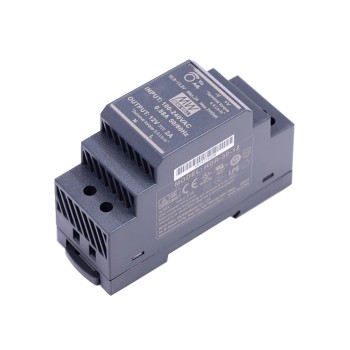 HDR-30-12 MEANWELL 24W 12VDC 2A 115/230VAC Ultra Slim Step Shape DIN Rail voeding
