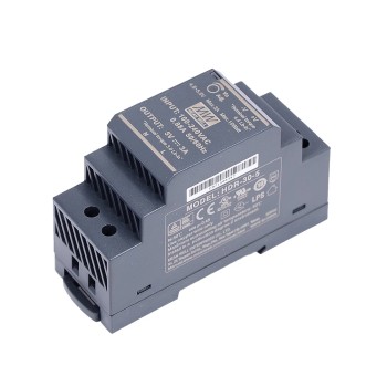 HDR-30-5 MEANWELL 15W 5VDC 3A 115/230VAC Ultra Slim Step Shape DIN Rail voeding