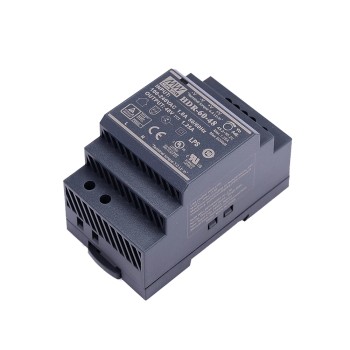 HDR-60-48 MEANWELL 60W 48VDC 1,25A 115/230VAC Ultra Slim Step Shape DIN Rail voeding