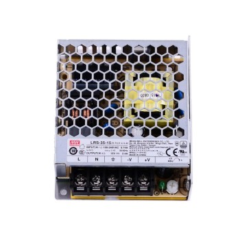 CN In de uitverkoop - LRS-35-15 MEANWELL 36W 15VDC 2,4A 115/230VAC Gesloten schakelende voeding