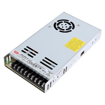 LRS-350-15 MEANWELL 348W 15VDC 23,2A 115/230VAC Gesloten schakelende voeding