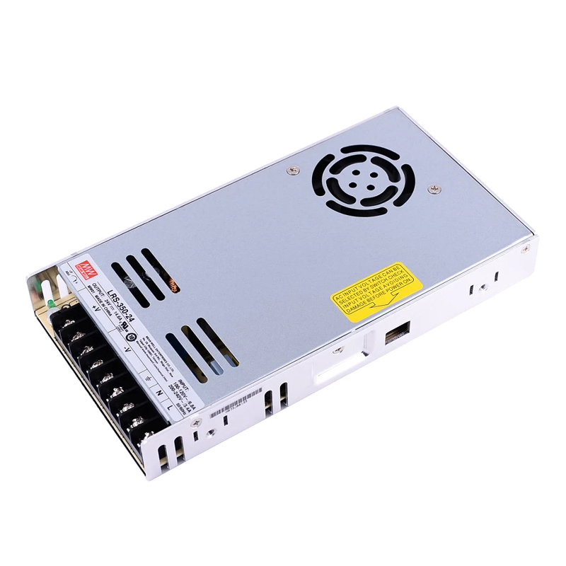 Gebruikt - Voorraad in Duitsland – LRS-350-24 MEANWELL 350W 24VDC 14,6A 115/230VAC Gesloten schakelende voeding - LRS-350-24-USED | StepperOnline