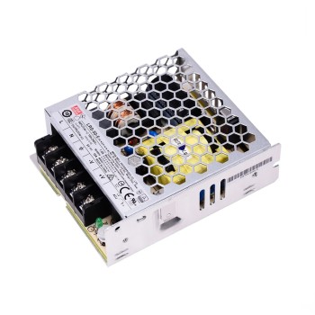 LRS-50-5 MEANWELL 50W 5VDC 10A 115/230VAC Gesloten schakelende voeding