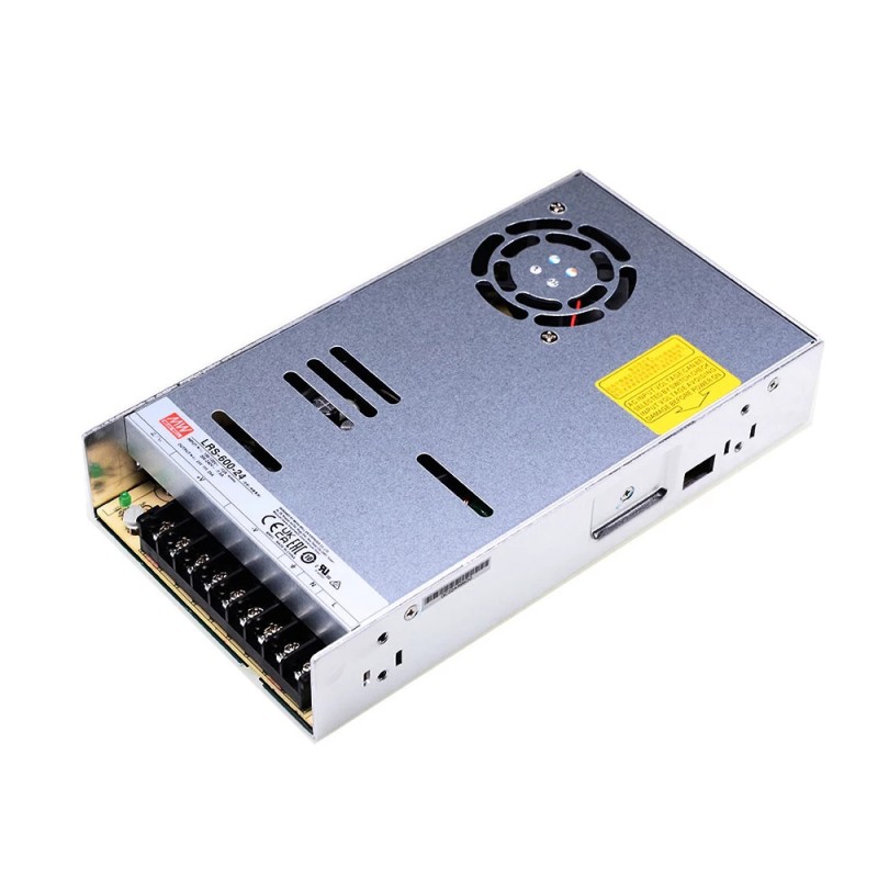 LRS-600-24 MEANWELL 600W 24VDC 25A 115/230VAC Gesloten schakelende voeding
