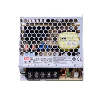 LRS-75-48 MEANWELL 76,8W 48VDC 1,6A 115/230VAC Gesloten schakelende voeding