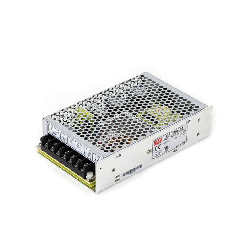 RS-100-12 MEANWELL 102W 8,5A 12V enkelvoudige uitgang schakelende voeding