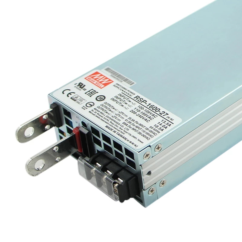 RSP-1600-27 MEANWELL 1593W 27VDC 59A 115/230VAC voeding met enkele uitgang